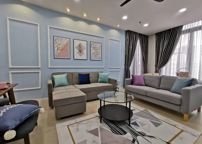 Arcoris Mont Kiara 15# Deluxe 1 Bedroom #Coner Unit With Balcony